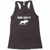 ugly moose funny animal present tee new Racerback Tank