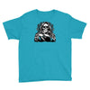 evil skull humor Youth Tee