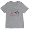golden christmas V-Neck Tee