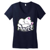 puuurrr Women's V-Neck T-Shirt