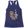 metal wars solid Racerback Tank