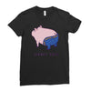 insert coin Ladies Fitted T-Shirt