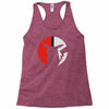 pikachu silhouette Racerback Tank