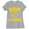 ram strong Ladies Fitted T-Shirt