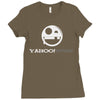 yahoo retard Ladies Fitted T-Shirt