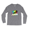 neon lacrosse Long Sleeve Shirts