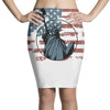 us flag Pencil Skirts