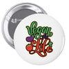 vegan for life Pin-back button
