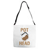 pot head Adjustable Strap Totes