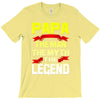 papa the man the myth the legend 2 T-Shirt