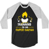 Trainning To Go Super Saiyan 3/4 Sleeve Shirt