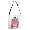 paw patrol birthday girl sister Adjustable Strap Totes