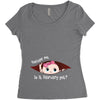 Excuse Me Is It February Yet Baby Girl Women's Triblend Scoop T-shirt