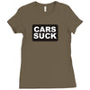 cars suck Ladies Fitted T-Shirt