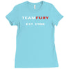 team fury Ladies Fitted T-Shirt