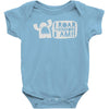 monster mantra Baby Onesie