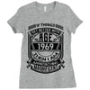 Things Better 1969 Age Approach Magnificent Ladies Fitted T-Shirt