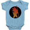 Goku Silhouette Baby Bodysuit