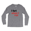 funny i fartlek Long Sleeve Shirts