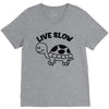 live slow V-Neck Tee