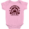 saved by the barbell Baby Onesie