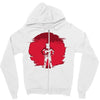 red planet Zipper Hoodie