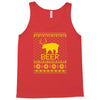 ugly sweater party beer bear funny Tank Top