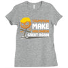Trumpkin Make Halloween Great Again Ladies Fitted T-Shirt