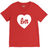 little mix logo heart V-Neck Tee
