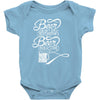 beer doesn't ask silly questions Baby Bodysuit