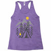 camp fire Racerback Tank