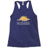 taco mexican tacosaurus Racerback Tank