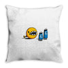 pac chomp Throw Pillow