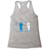 bad sock puppet Racerback Tank