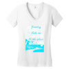 Country Road (f149) Women's V-Neck T-Shirt