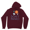 spacex don't panic in space Unisex Hoodie