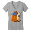 nationalhotdogday Women's V-Neck T-Shirt