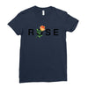 Rose Ladies Fitted T-Shirt