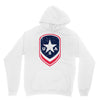 land of the free shield Unisex Hoodie