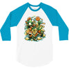 mommy!!! my candy is stolen by zombie 3/4 Sleeve Shirt