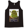 shrek mug shot funny Tank Top