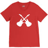 guitar gig concert tour band custom personal V-Neck Tee