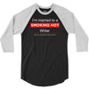 smoking hot writer tee 3/4 Sleeve Shirt