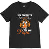 My Favorite People Call Me Papa V-Neck Tee