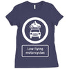 low flying motorcycles Ladies Fitted T-Shirt