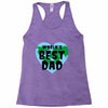 World's Best Dad Look Like Racerback Tank