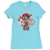 nerd boy Ladies Fitted T-Shirt