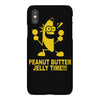 peanut butter jelly time banana iPhoneX Case