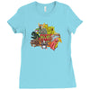 party animals Ladies Fitted T-Shirt