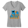 Me Just Here Fore The Cookies Women's V-Neck T-Shirt